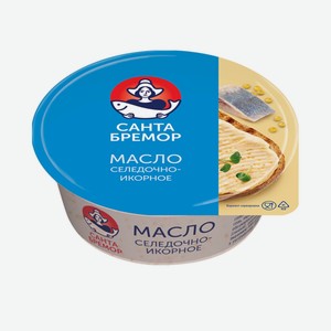 Масло Санта Бремор селедочно-икорное, 100 г